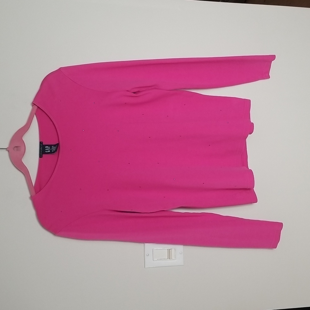 Gap womens long sleeve pullover with crystals